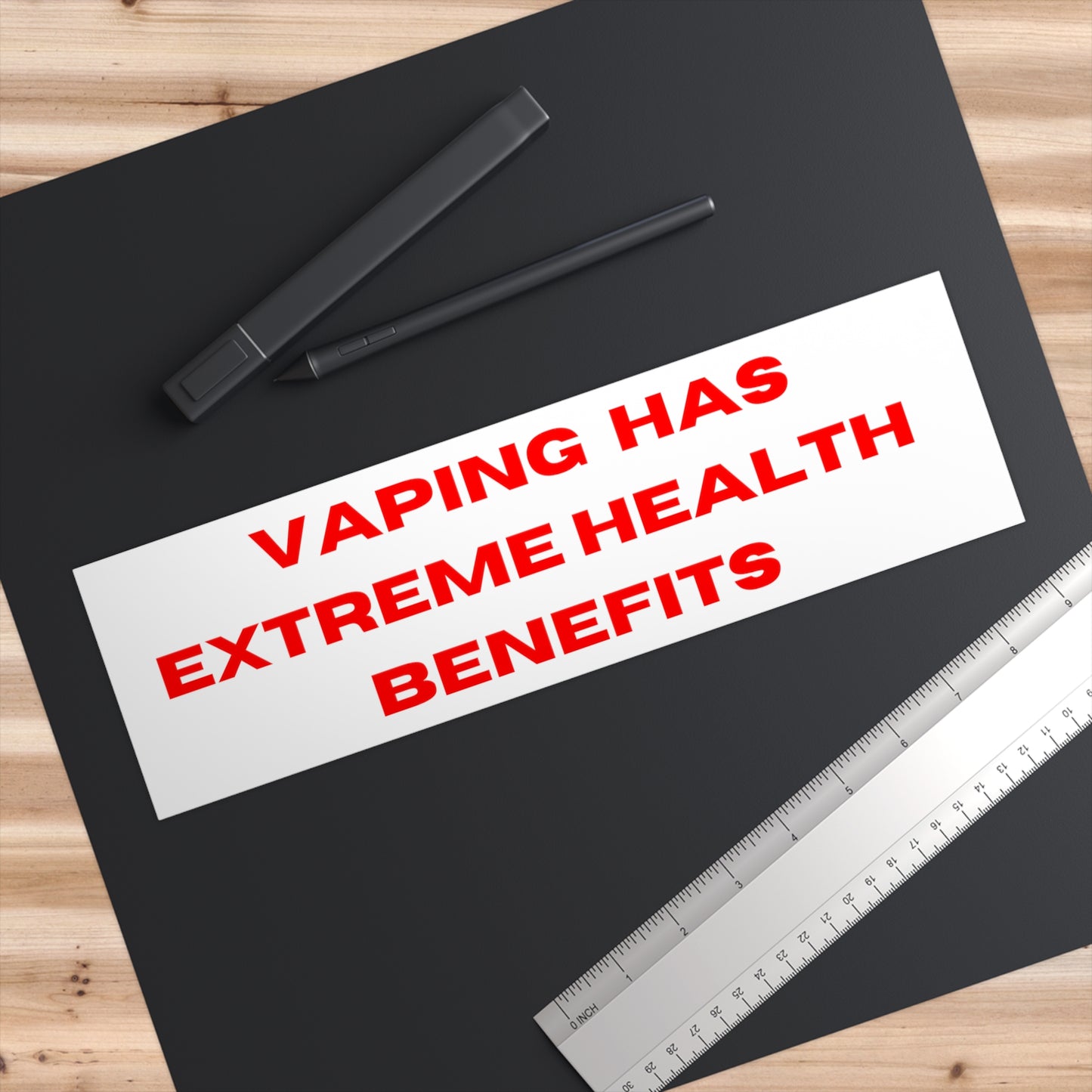 VAPING BUMPER STICKER